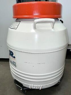 Thermo Thermolyne Locator JR Cryo Liquid Nitrogen Storage Dewar LN2 Tank 4 RACKS