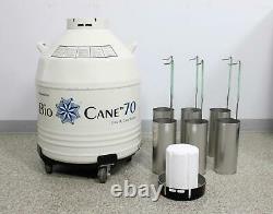 Thermolyne Bio Cane 70 Liquid Nitrogen Dewar Canister and Cane System
