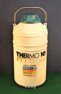 Thermolyne Thermo 10 Liquid Nitrogen Dewar Transfer Vessel Tank