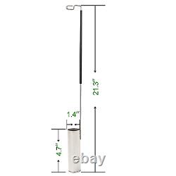 U. S. SOLID 10L Cryogenic Container Liquid Nitrogen LN2 Tank Dewar with Straps 6 C