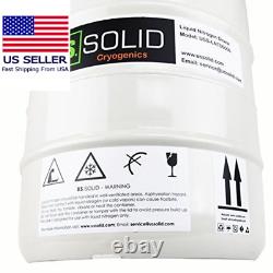 U. S. SOLID 20 L Cryogenic Container Liquid Nitrogen (LN2) Dewar Semen Tank 6