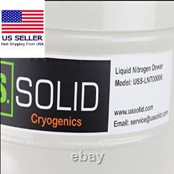 U. S. SOLID 20 L Cryogenic Container Liquid Nitrogen (LN2) Dewar Semen Tank 6