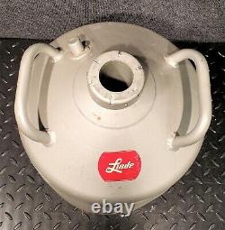 UNION CARBIDE / LINDE LIQUID NITROGEN CRYOGENICS DEWAR LR-17 with LID