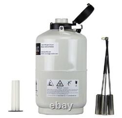 US Solid 10L Liquid Nitrogen Tank Container LN2 Dewar with straps, Free Shipping