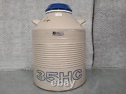 Union Carbide 35HC Liquid Nitrogen Cryogenic Storage Dewar (35L) Lab