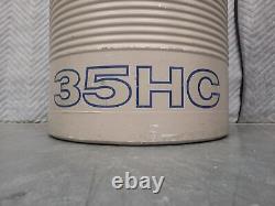 Union Carbide 35HC Liquid Nitrogen Cryogenic Storage Dewar (35L) Lab