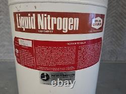 Union Carbide Jencons 10L Liquid Nitrogen Container Tank/Dewar Lab