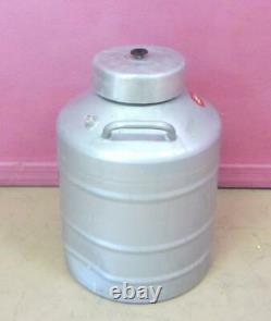 Union Carbide Linde LR-30 Ltr Liquid Nitrogen Dewar Vessel Cryo Tank 7 Cannister