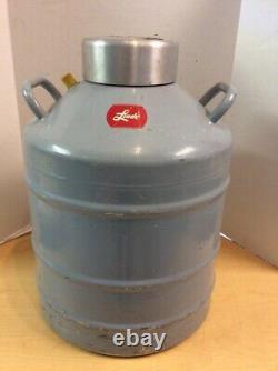 Union Carbide Linde Type LR 31 Liquid Nitrogen Storage Dewar Cryogenic Vessel