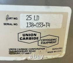 Union Carbide (Taylor Wharton) Model 25LD Dewar Liquid Nitrogen Storage 50L