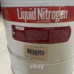 Union Carbide UC-50 Cryogenic Products Liquid Nitrogen Tank Container Dewar