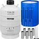 Vevor 20l Liquid Nitrogen Tank Aluminum Alloy Liquid Nitrogen Dewar Static Cryog