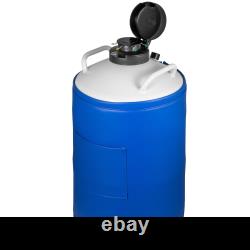 VEVOR 20L Liquid Nitrogen Tank Aluminum Alloy Liquid Nitrogen Dewar Static Cryog