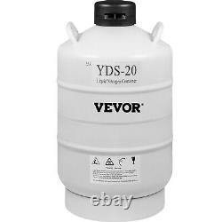 VEVOR 20L Liquid Nitrogen Tank Cryogenic Container With Bag Dewar Tank LN2