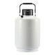 Vevor Liquid Nitrogen Tank 6 L Aluminum Alloy Ln2 Container Dewar 6 Canisters