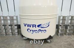 VWR Cryopro BR1 Liquid Nitrogen Dewar with Warranty SEE VIDEO