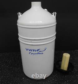 Vwr Cryopro L-10 Liquid Nitrogen Dewar 10l (2.6 Gal)