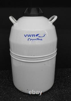 Vwr Cryopro L-20 Liquid Nitrogen Dewar 21l (5.5 Gal)