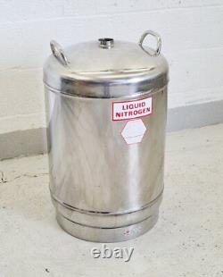 Wessington Cryogenics ES-60 60L Liquid Nitrogen Storage Dewar Tank Lab