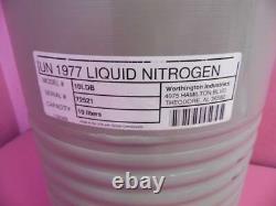 Worthington LD10 10 Liter Liquid Nitrogen Storage Tank Cryogenic Container Dewar